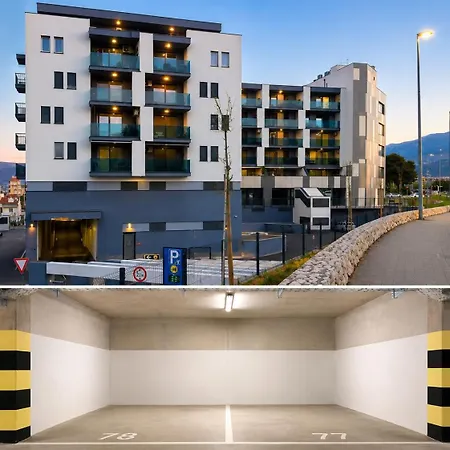Harmony Luxe Private Garage And Terrace Спліт